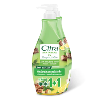 ซิตร้า เอเอชเอ ยูวี โลชั่น ขนาด 300 มล. แพ็คคู่ CITRA AHA LOTION 300 ML.X2