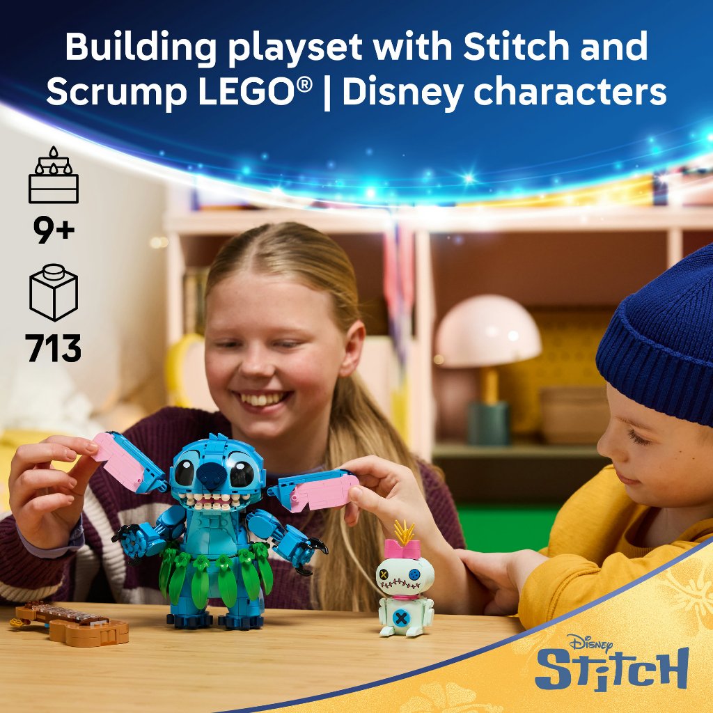 LEGO Disney ‏43296 ستيتش وسكرامب (713 قطعة) — صورة 5