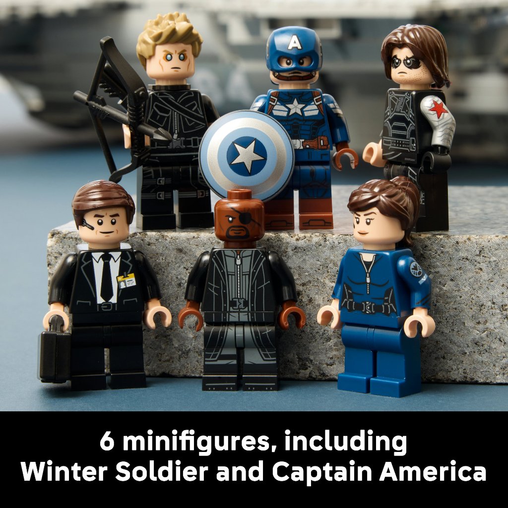 LEGO Marvel ‏76354 حاملة طائرات S.H.I.E.L.D. ‏(3057 قطعة) — صورة 8
