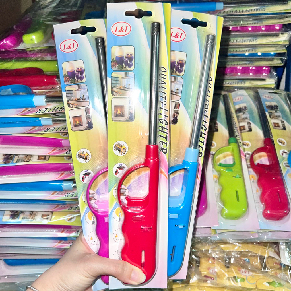 ปืนยิงแก๊ส ปืนจุดเตาแก็ส ที่จุดเตาแก๊ส (ราคาต่อชิ้น) คละสี แท้100%จากโรงงาน พร้อมส่ง