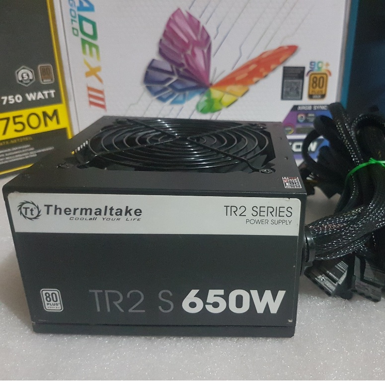 PSU ประกัน 4เดือน Thermaltake TR2S 650W 80+White มือ2 / power supply / พาวเวอร์ซัพพลาย