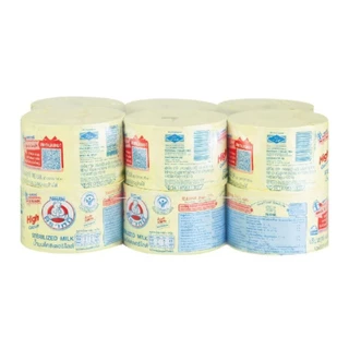 นมตราหมี นมสเตอรีไลส์ แคลเชียมสูง กระป๋องหลือง สูตรดั้งเดิม ขนาด 140 มล.****(ขาย 6 แพ็ค 72 กระป๋อง)