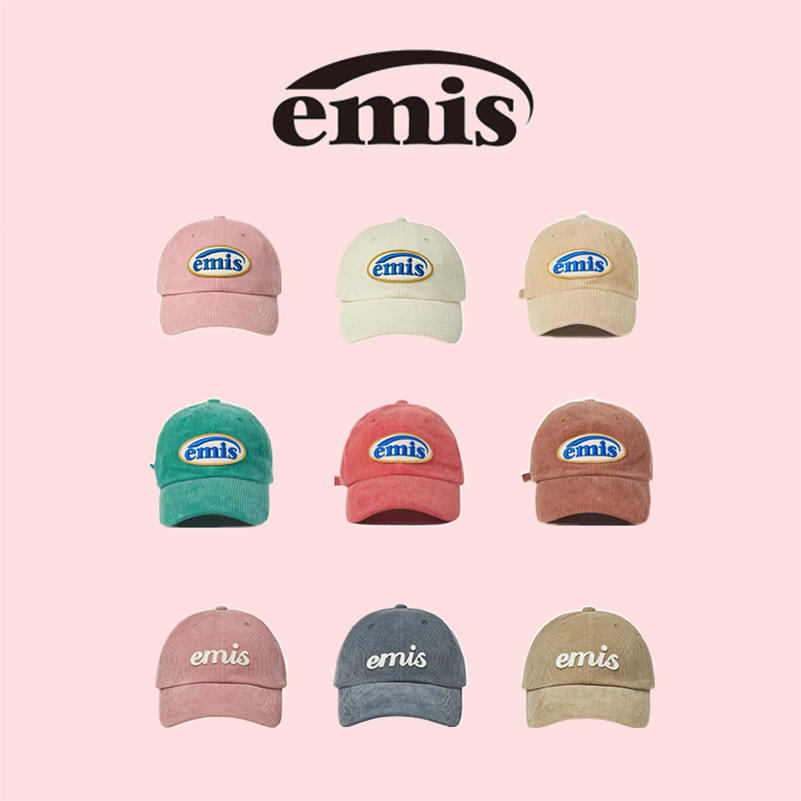 [สินค้าแท้พร้อมส่ง] หมวกเบสบอลผ้าลูกฟูก EMIS WAPPEN (รุ่นใหม่) - จัดส่งรวดเร็ว