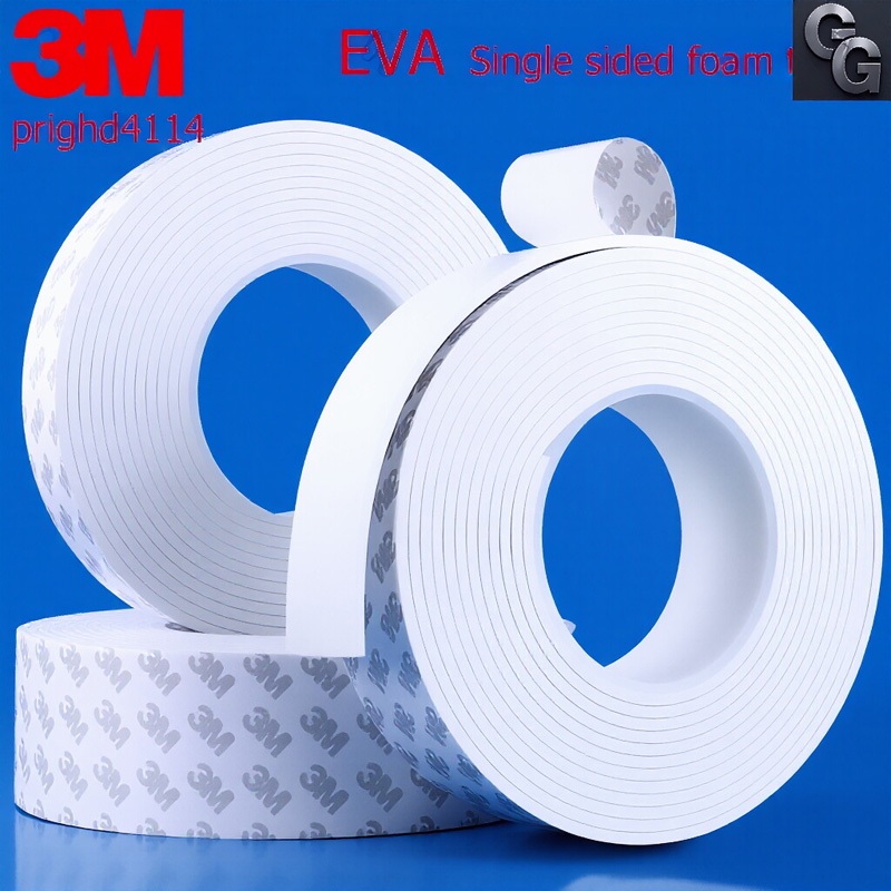 3M เทปโฟม EVA กาวเหนียวแน่นสูง กันกระแทก ปิดผนึก และเก็บเสียง