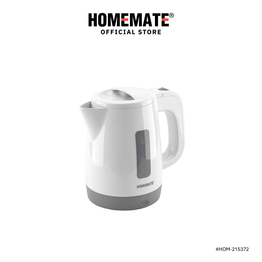 HOMEMATE กาต้มน้ำไฟฟ้าพกพา 0.5 ลิตร Dual Voltage HOM-215372