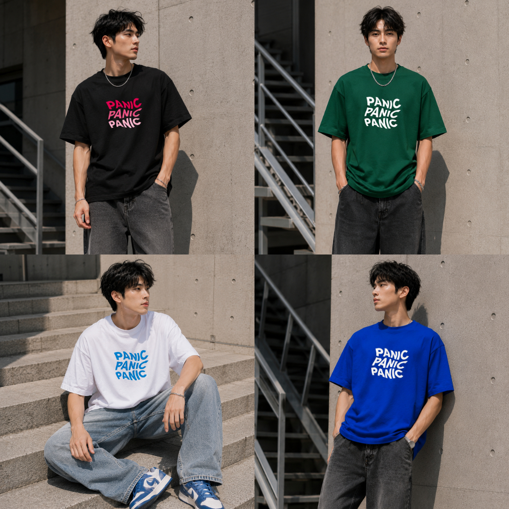 SO.ON สินค้าขายดี เสื้อ Oversize รุ่น Panic