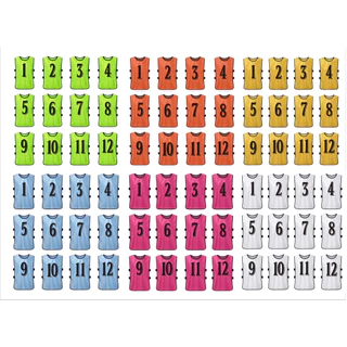 🌀เอี๊ยมกีฬา+เบอร์🌀1-7,1-12 สกรีนสียางติดแน่นไม่แข็งไม่หลุด พร้อมส่งด่วน**รับทำสกรีนแบบอื่นๆทักแชทได้เลยครับ