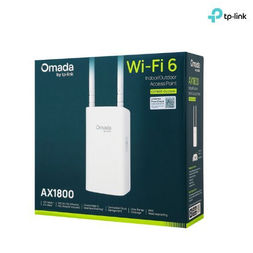 TP-LINK (EAP603-Outdoor) AX1800 Indoor/Outdoor Wi-Fi 6 Access Point