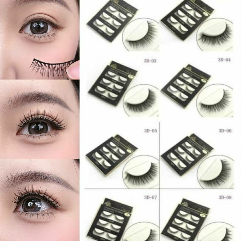 💥ขนตาปลอม 3มิติ  รุ่น3D-MEI (พร้อมส่ง สินค้าอยู่ไทย)