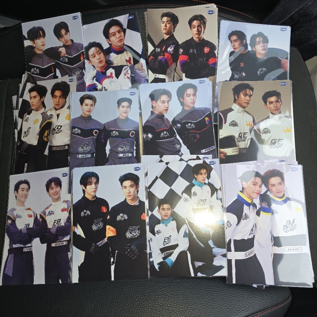 GMMTV LOL2026 Gasha Postcard - ForceBook PondPhuwin JuniorMark GeminiFourth JimmySea WilliamEst PerthSanta