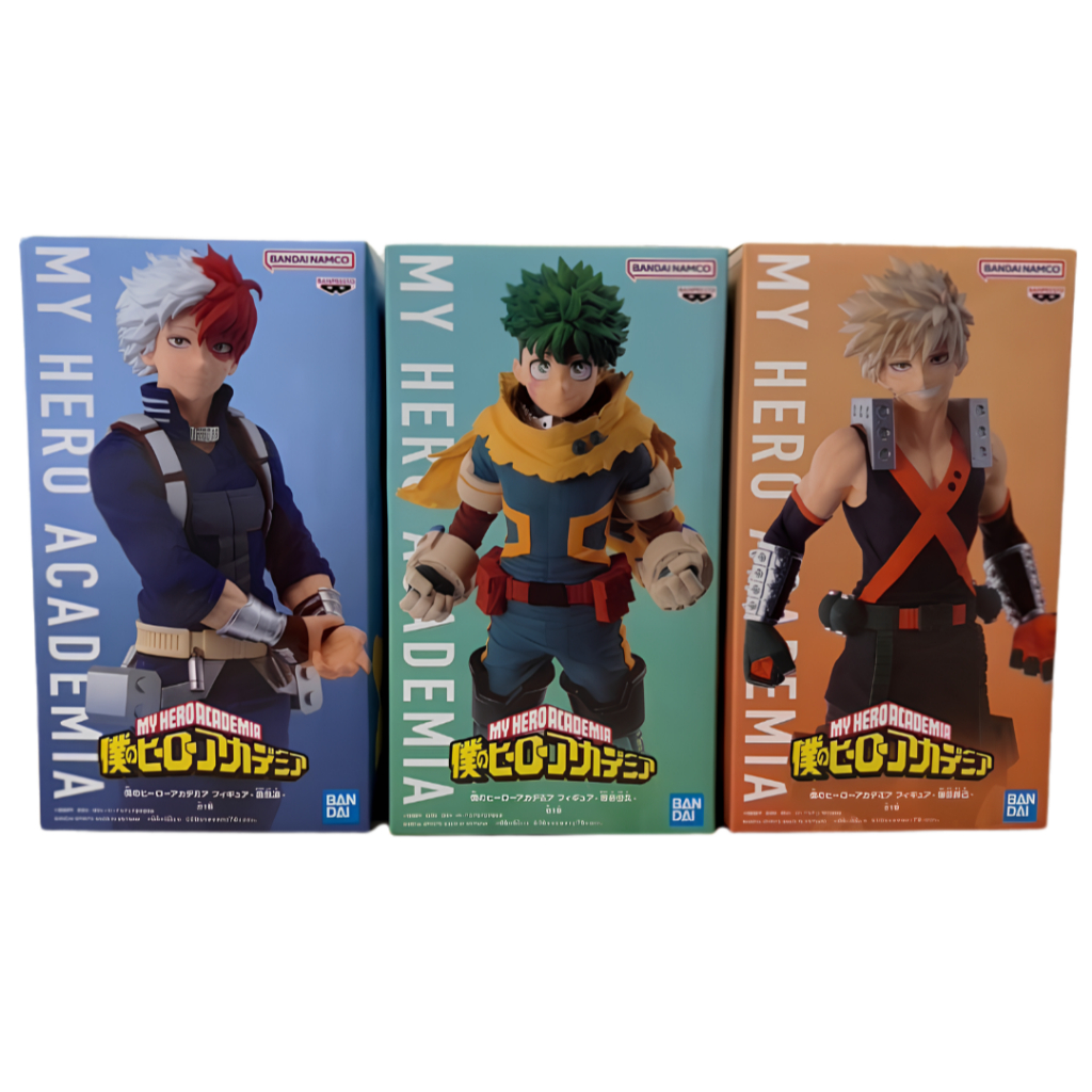 Banpresto My Hero Academia Figure Midoriya Izuku Bakugou Katsuki  Todoroki Shoto Japan All Might