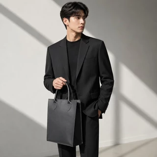 La Lune Diva Bag กระเป๋าถือใบใหญ่ กระเป๋าใส่เอกสาร หนัง PU พรีเมี่ยม สไตล์คลาสสิก Made in Thailand