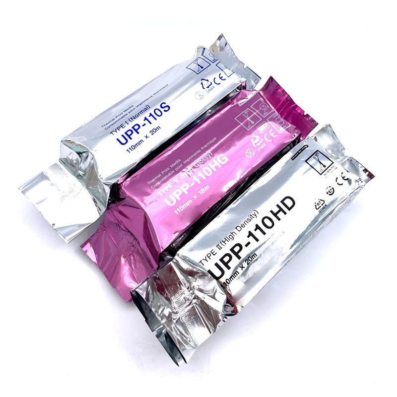 10ม้วน สามารถใช้กับกระดาษความร้อนอัลตราโซนิกของโซนี่ได้(UPP-110S，UP-110HG) สำหรับการตรวจอัลตราซาวด์