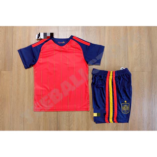 ชุดเด็กทีม E-S-P สีเเดง เกรดแฟนบอล 2026 Size 18-28 ของมีจำนวนจำกัด
