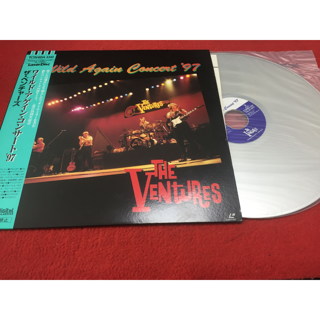 The Ventures - Wild Again Concert '97 ขนาด 12 นิ้ว LaserDisc B160