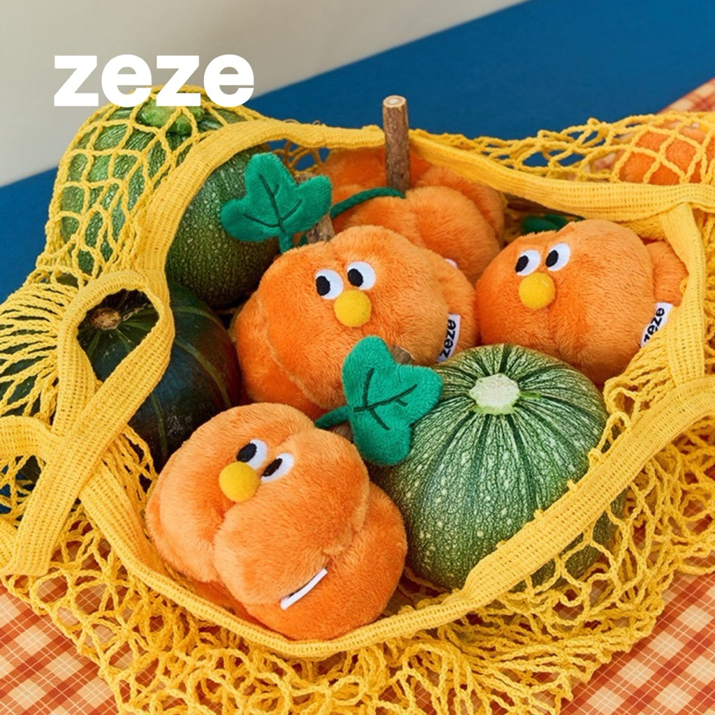 [พร้อมส่ง] zeze | pumpkin cat toy ของเล่นรูปฟักทองสำหรับแมว