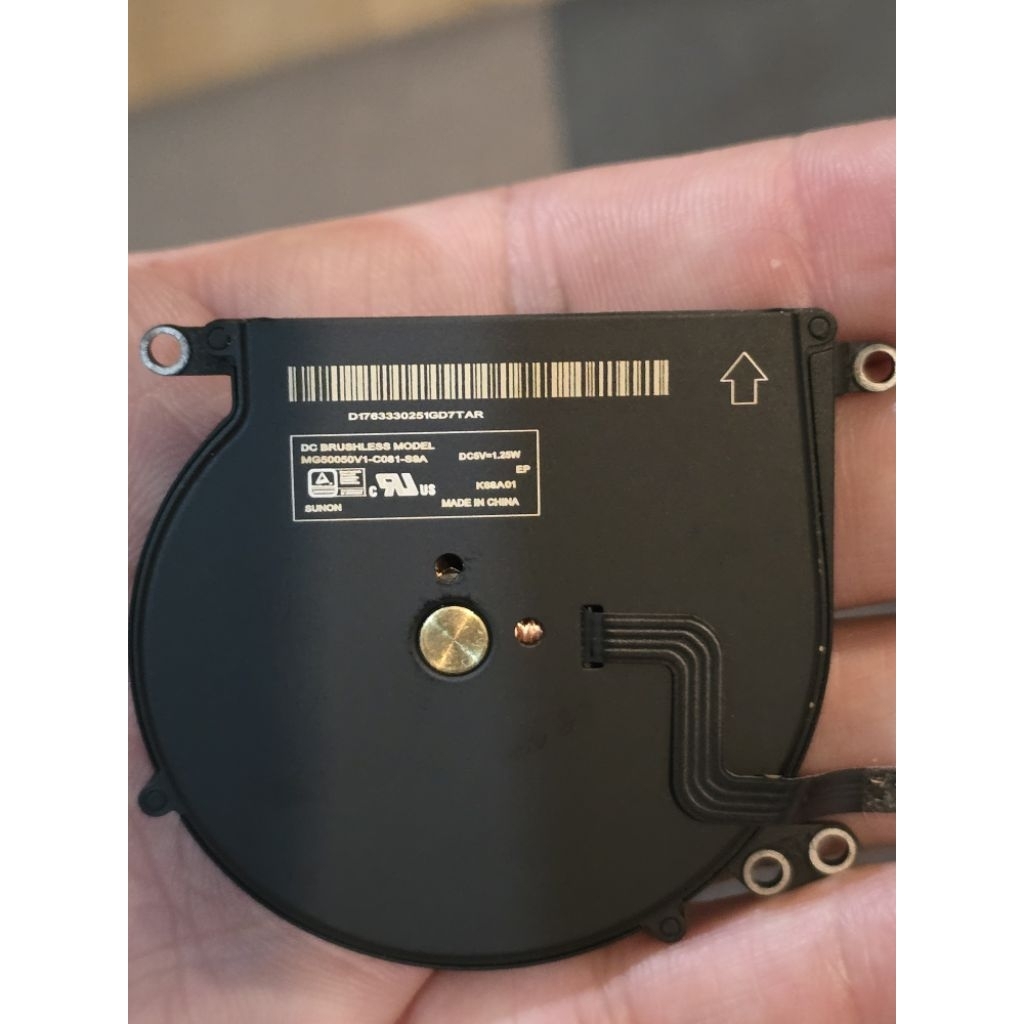 ]พัดลม MacBook Air มือสอง (Sunon MG50050V1-C081-S9A)