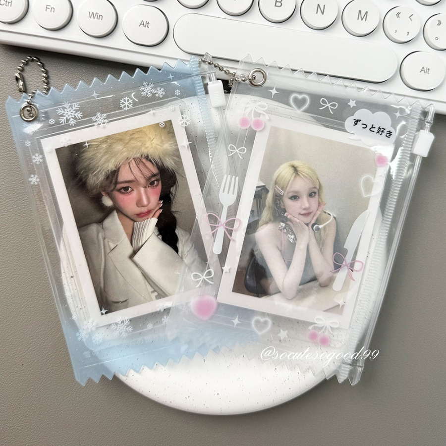 Dreamy Clear Card Pouch 🤍 ซองใสละมุน ใส่การ์ด ใส่ชาร์ม ใส่บัตร หรือห้อยกระเป๋า
