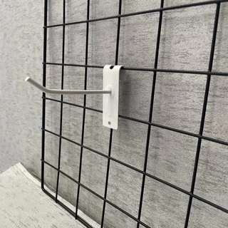 ตะขอแขวนตะแกรง Pegboard Hook 10/15/20/25cm แบบหนา แข็งแรง รับน้ำหนักดี กันสนิม สำหรับแขวนสินค้า แพ็ค10ชิ้น