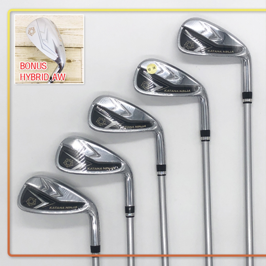 (New) KATANA NINJA IRON SETS 2020 FLEX R (6-PW,AW)
