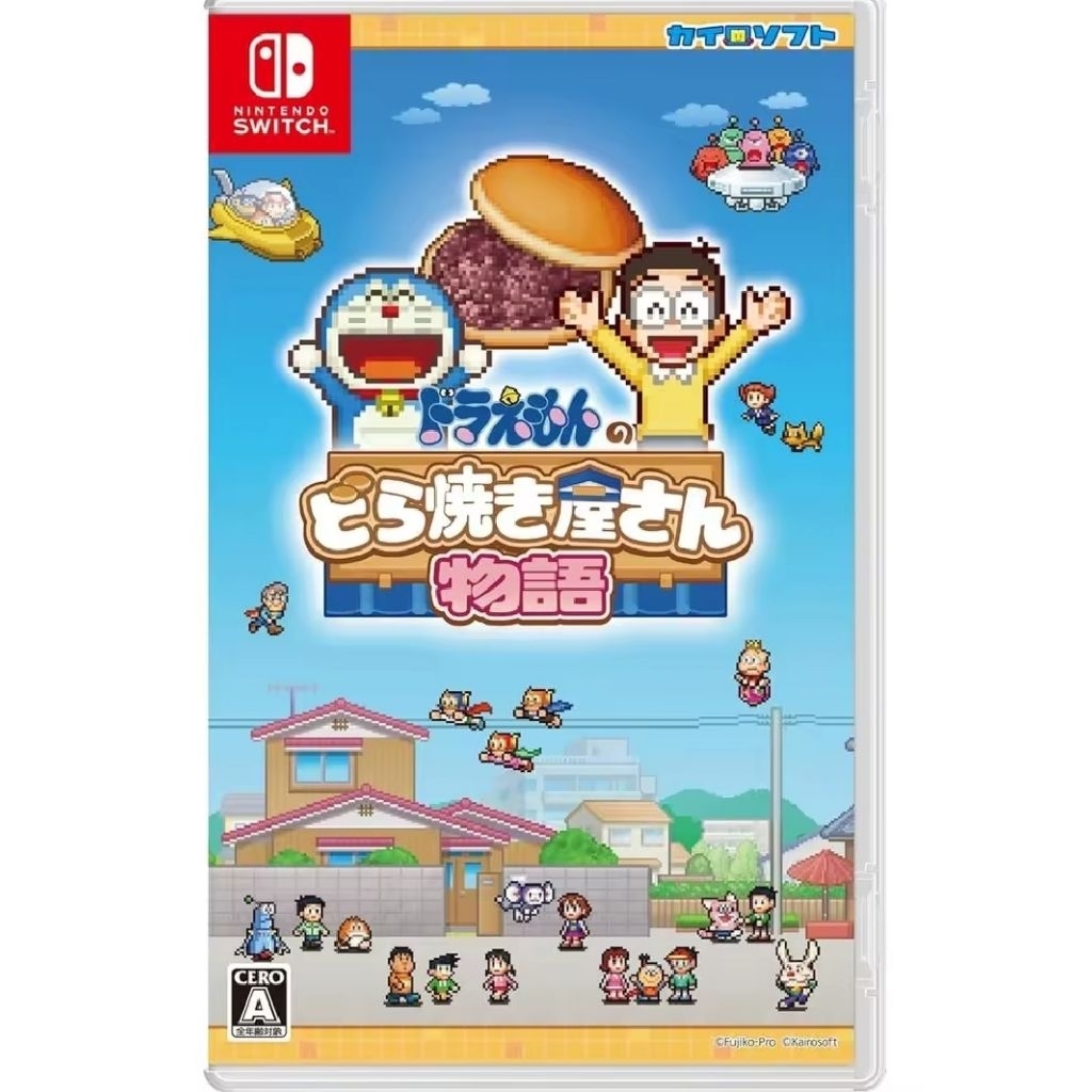 มือหนึ่ง แผ่นเกม Doraemon Dorayaki shop Nintendo switch