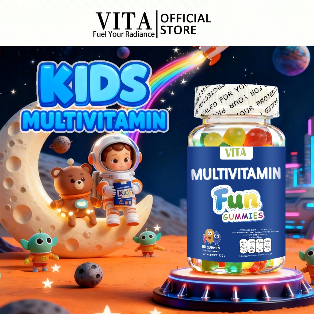 ป้ายยา! VITA Multivitamin Gummies วิตามินรวมกัมมี่ ตัวช่วยบำรุงครบสูตรที่ต้องมี!