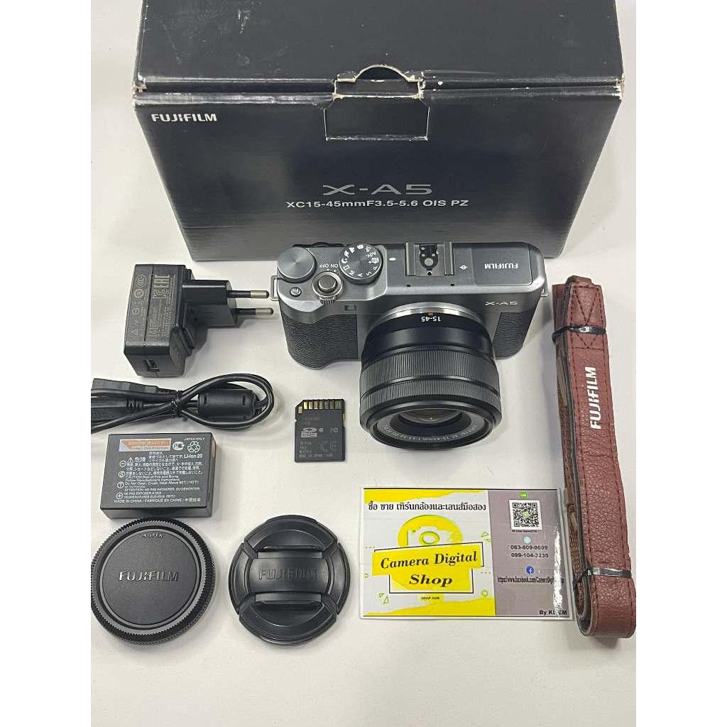 กล้องมือสอง Fujifilm X-A5 + Lens Fujifilm 15-45mm F3.5-5.6 OIS PZ