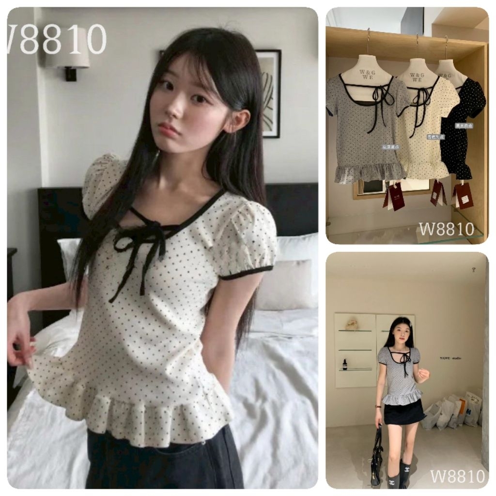 W8810 เสื้อแฟชั่น Tag🇰🇷🛍️WGWE