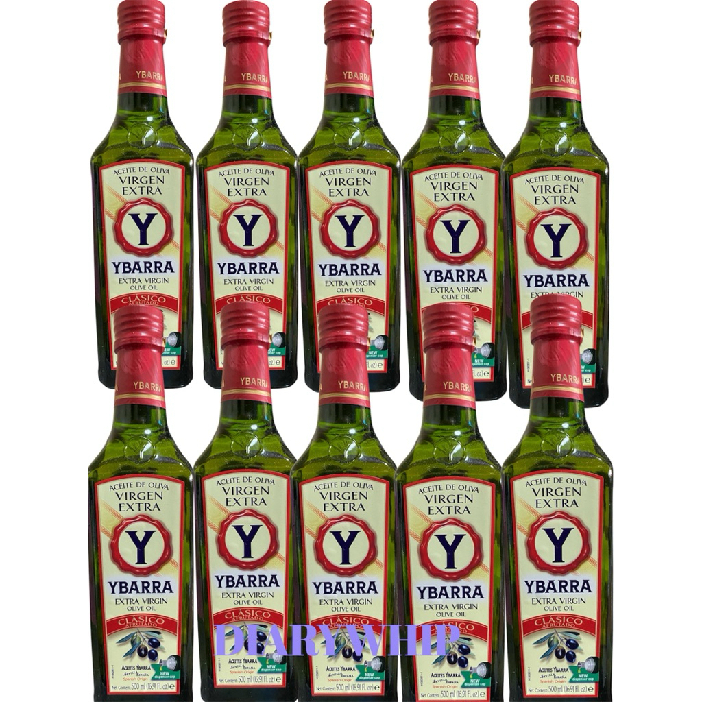 YBARRA EXTRA VIRGIN 500 ML. ยะบาร์ร่า น้ำมันมะกอกเอ็กตร้าเวอร์จิ้น 500 มล.