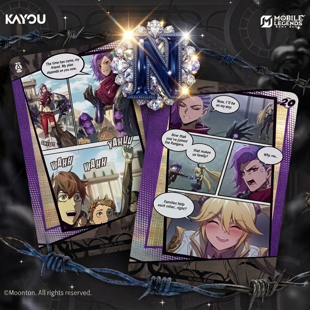การ์ดKAYOU  Mobile Legends Vol.01 ระดับ N 1/20