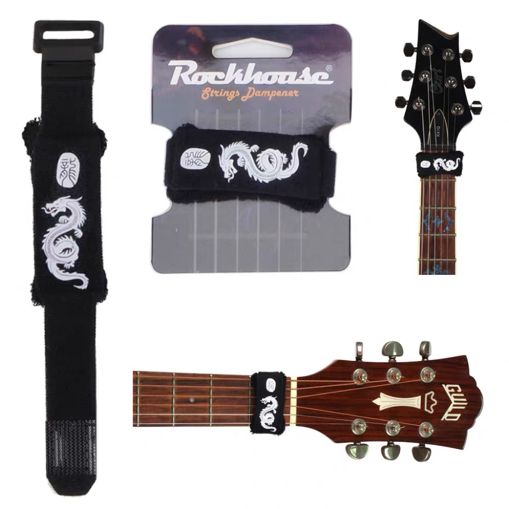สายลดเสียงกีตาร์ Rockhouse Fret Wrap Guitar ออกแบบมาเพื่อลดเสียงรบกวนที่ไม่พึงประสงค์บนสายกีตาร์และเ