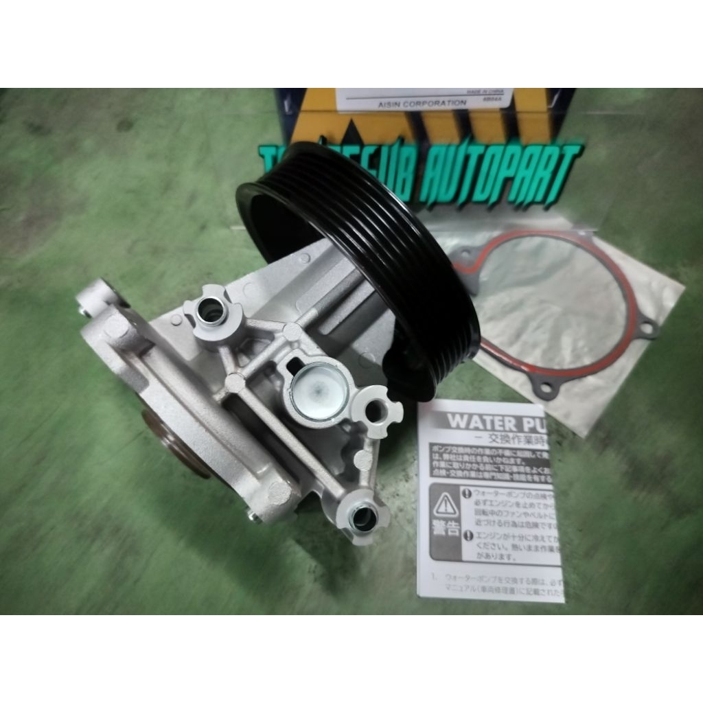 ปั๊มน้ำ AISINแท้ MAZDA BT50PRO 2.2 FORD RANGER T6 2.2 P4AT WPZ-611V EVEREST 2.2 Made in China U202-1