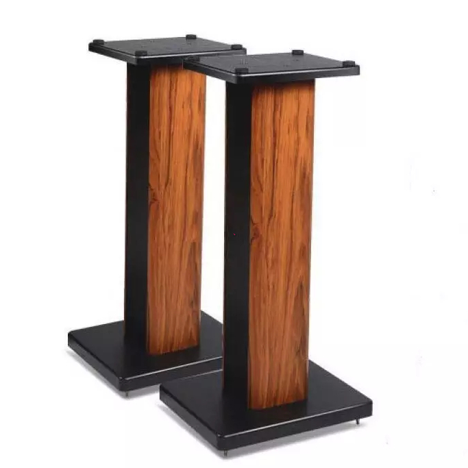 [1 ชุดมี 2 ชิ้น] ขาตั้งลำโพง สูง 70 cm ไม้ MDF กรอกทรายได้ ซาวร์วูด speaker stand