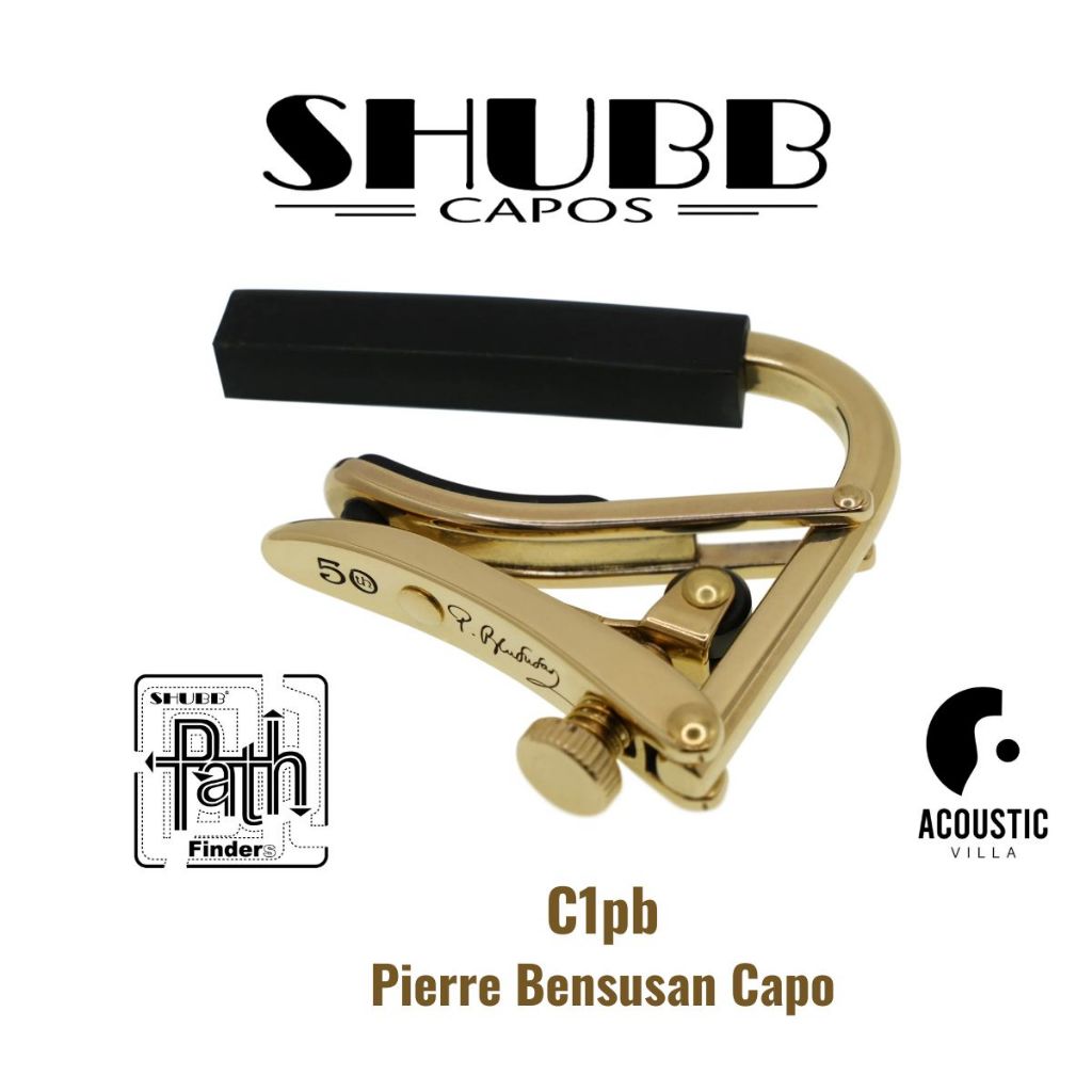 Shubb Capo C1pb Pierre Bensusan Artist Capo