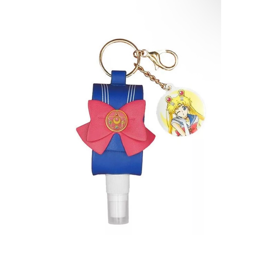 ❤️❤️Sailor Moon Easy Card  2in1 Alcohol Spray Keychain ⭐️⭐️บัตรรถไฟฟ้าไต้หวัน ในรูปแบบพวงกุญแจใส่ขวด