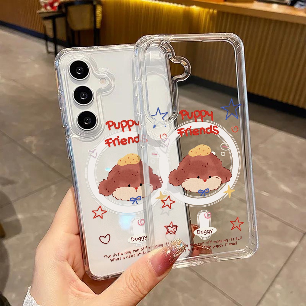 เคสแม่เหล็ก เคส For Samsung A57 A17 5G A07 4G A37 A16 A56 5G A06 A36 A55 A15 A54 A35 A26 S24 FE S26 S25 Ultra เคสทรศัพท์