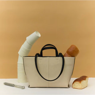 KNACKBAG - Sandy Bag - กระเป๋าแซนดี้แบ็ค ทรงช้อปปิ้งแบ็ค หนังแคนวาสสังเคราะห์ (PU Canvas)