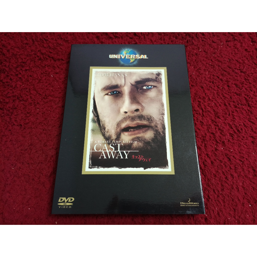 DVD สากล Cast Away featuring Tom Hanks  สภาพตามรูปปก A2132