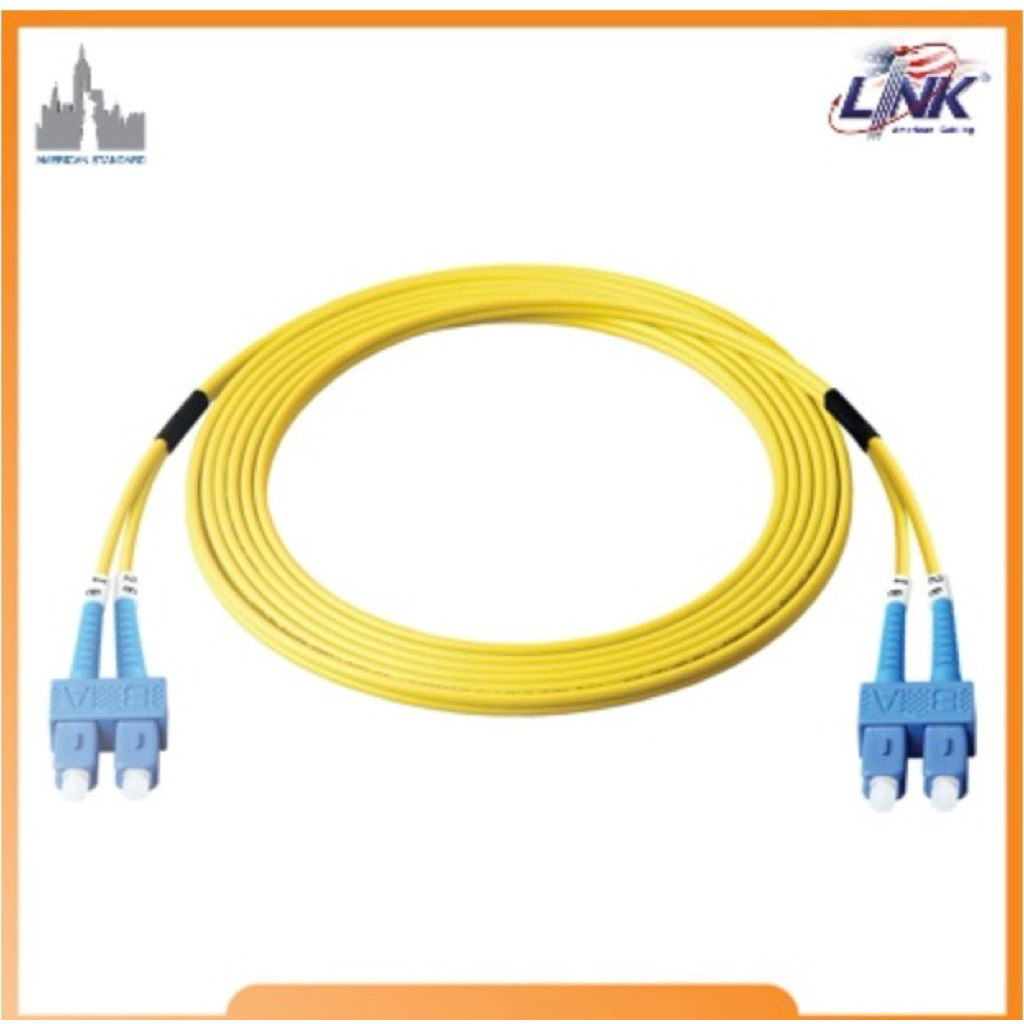 Link UFP966D31-03 Fiber Optic SC-SC Patch Cord OS2