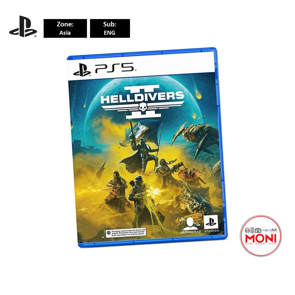 Helldiver II / Helldiver 2 (Asia) (EN) แผ่น PS5 Games