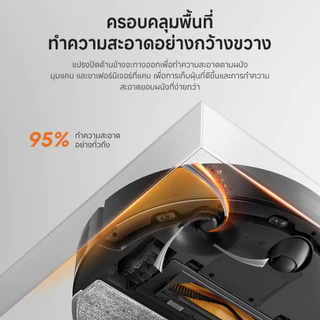 [Hot]Dreame F20 Robot Vacuum 20000Pa Vacuum Cleaning Robot ป้องกันผมพันกัน การควบคุมแอป เครื่องดูดฝุ่นและถูพื้น 2in1