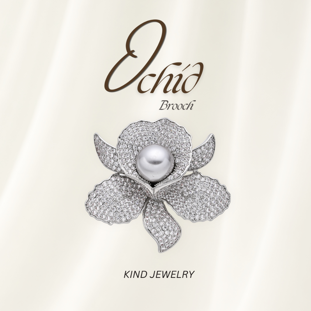 Kind Jewelry เข็มกลัด Ochid BROOCH