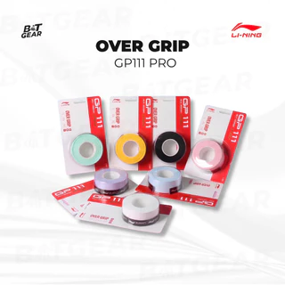 LI-NING กริป ผ้าพันด้ามไม้แบด ไม้เทนนิส รุ่น GP111 Pro (Over Grip)