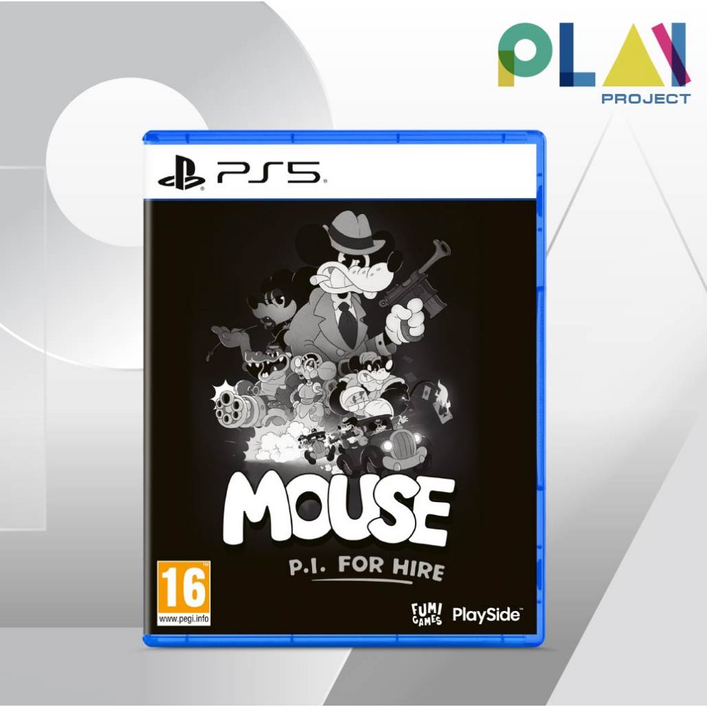 [PS5] [มือ1] MOUSE: P.I. for Hire [PlayStation5] [เกมps5] [แผ่นเกม PS5]