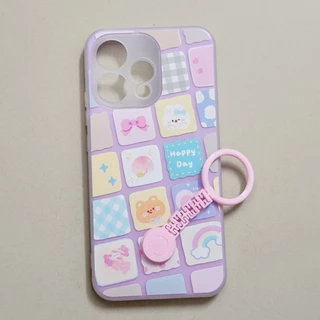 เคส Rabbit case ลายการ์ตูน oppo - A15 A15s A16 A17 A17k A18 A38 A3 A3X A5i A6 A6X A6pro A57 A77s