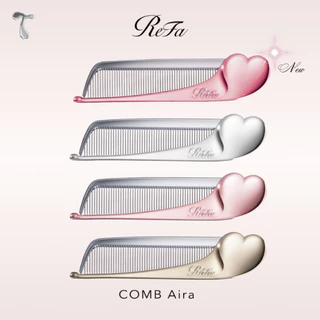 หวีพกพา [พร้อมส่งสีใหม่!] ReFa HEART COMB Aira M Pink* หวีหน้าม้า