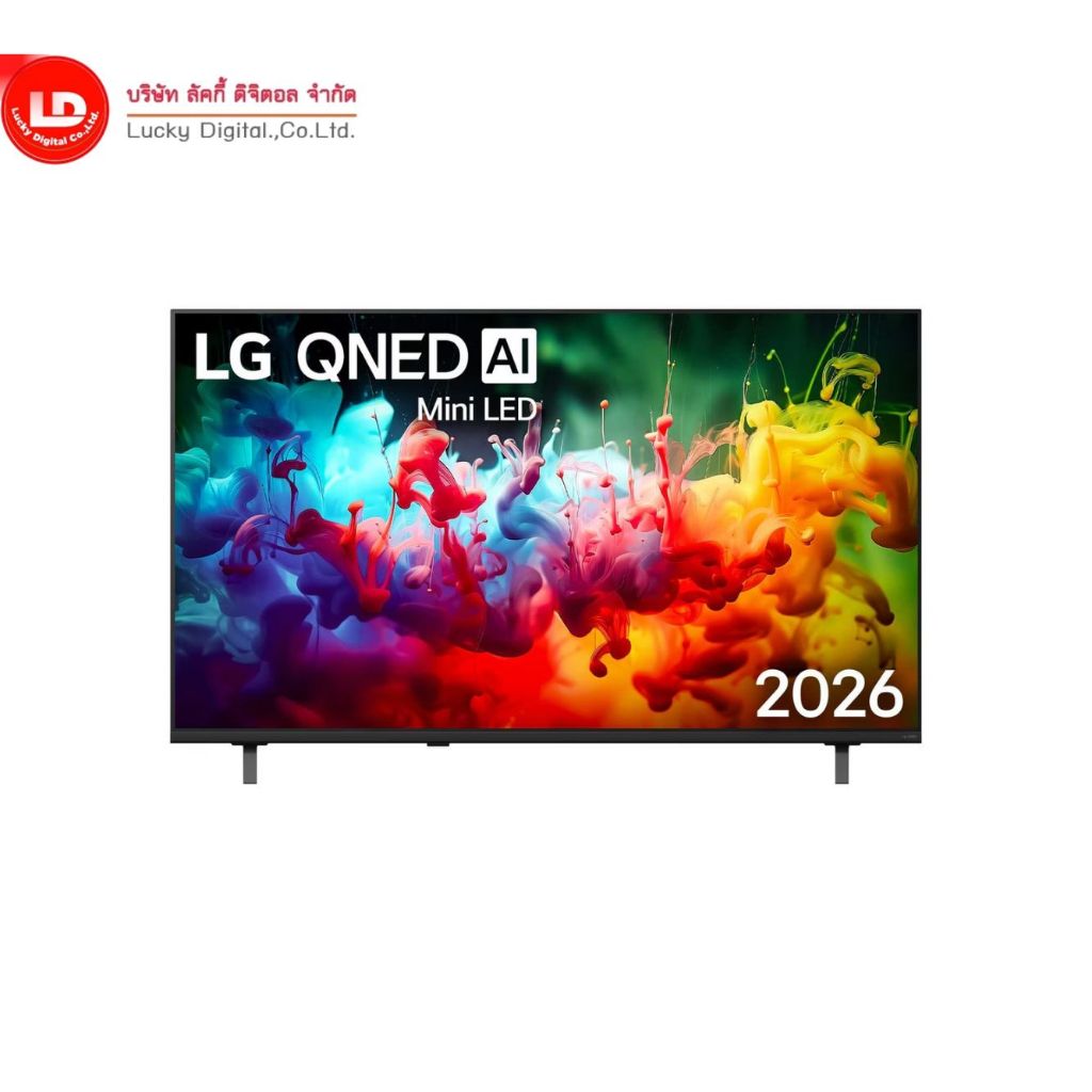 ทีวี LG 55 นิ้ว รุ่น 55QNED70BSA LG QNED AI QNED70 Mini LED 4K Smart TV ปี2026,55QNED70