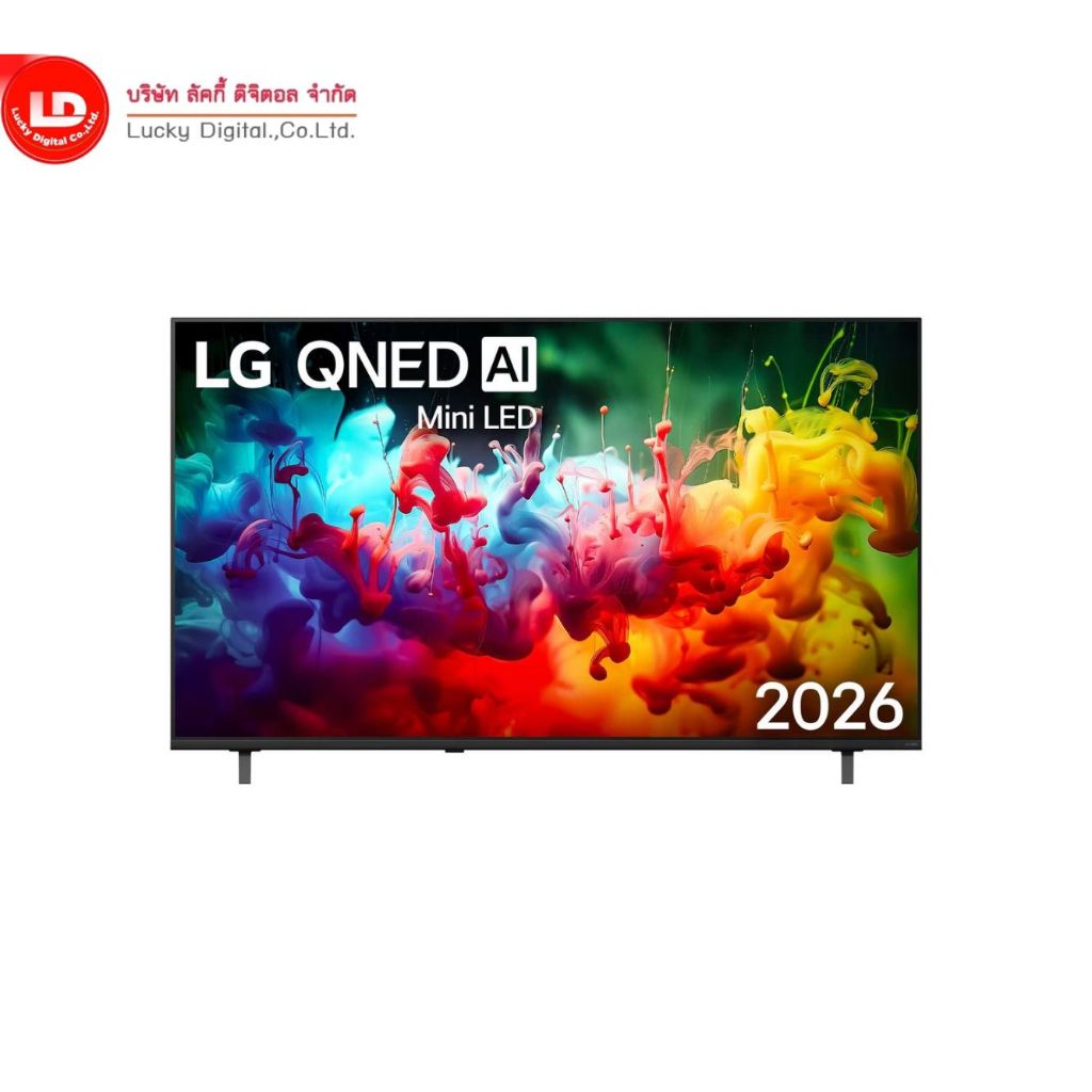 ทีวี LG 65 นิ้ว รุ่น 65QNED70BSA LG QNED AI QNED70 Mini LED 4K Smart TV 2026, 65QNED70