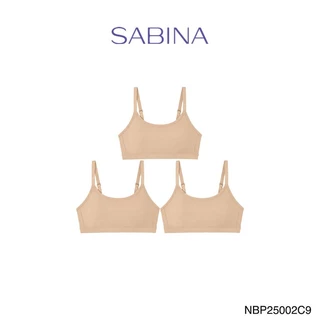 [Online Exclusive] (Set 3 ชิ้น) Sabina Personal Zero Cup Level 1 เสื้อชั้นใน ไร้โครง รหัส NBP25002C9 สีเนื้อ