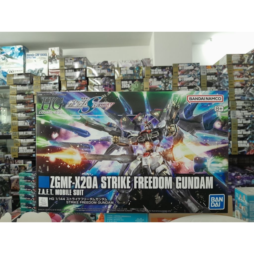 HGUC 201 ZGMF - X20A STRIKE FREEDOM GUNDAM สินค้าใหม่ ของแท้